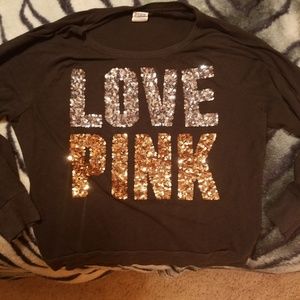PINK bling long sleeve